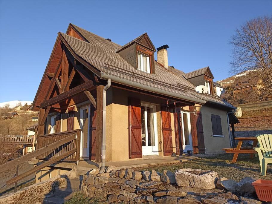 Maison De Montagne Au Calme Avec Cheminee Poubeau Esterno foto