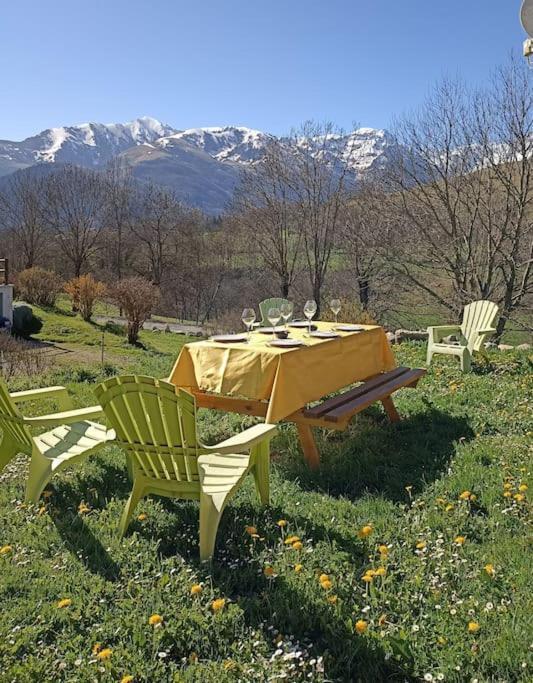 Maison De Montagne Au Calme Avec Cheminee Poubeau Esterno foto
